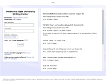 Tablet Screenshot of okstate.mywconline.com