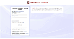 Desktop Screenshot of hamline.mywconline.com
