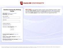 Tablet Screenshot of hamline.mywconline.com