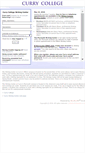 Mobile Screenshot of curry.mywconline.com