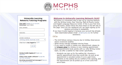 Desktop Screenshot of mcphs.mywconline.com